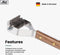 Mars Coat-King Solingen - Uitdunkam - Klittenkam - Middelgroot - 3.5 mm - 10 Messen