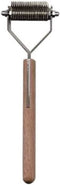 Mars Coat-King Uitdunkam voor Dierenvachten - Super Fijn 0.8 mm - 20 Messen - FSC Houten Handvat