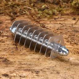 Mars Coat-King Vervangende bladenset - 8 haken - 5 mm afstand - roestvrij staal - voor ruwharige honden