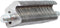 Mars Coat-King Vervangende messenset - Dubbelbreed - Extra fijne vertanding - Roestvrij staal - 1,5 mm