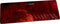 Mars Gaming MMP2 muismat Zwart, Rood