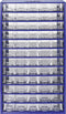 MARS Svratka Werkplaatsmagazijnkast (l x b x h) 307 x 155 x 551 mm Aantal vakken: 60 Vaste onderverdeling 1 stuk(s)