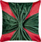 MARSHMALLOW - Sierkussen set 2 - Rood/Groen - 45 x 45 cm - Fluweel