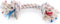 Martin flostouw tricolor 2 knopen assorti - 16 CM