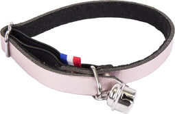 Martin Halsband kat dakota leer roze