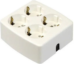 Martin Kaiser TCD monteerbaar 4V + RA vierkant - zonder snoer - Wit