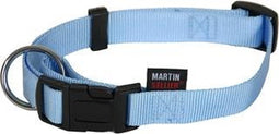 Martin Sellier Halsband Basic Nylon Blauw 16 MMX30-45 CM