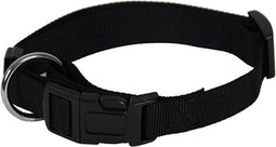 Martin Sellier Halsband Basic Nylon Zwart