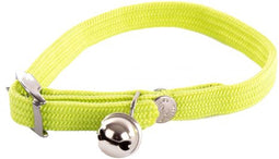 Martin Sellier Halsband Kat Elastisch Nylon Groen 30X1 CM
