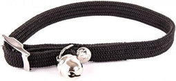 Martin Sellier Halsband Kat Elastisch Nylon Zwart 30X1 CM