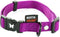 Martin Sellier Halsband Nylon Paars Verstelbaar