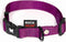 Martin Sellier Halsband Nylon Paars Verstelbaar