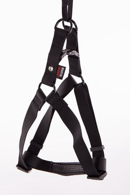 Martin sellier instap tuig nylon zwart - 20 MMX50-70 CM