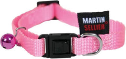 Martin Sellier Kattenhalsband Nylon Uni Roze 13 MMX20-30 CM