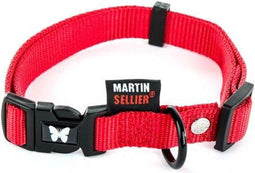 MARTIN SELLIER | Martin Sellier Halsband Nylon Rood Verstelbaar