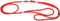 Martin sellier showlijn nylon rood - Default Title