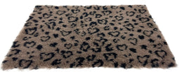 MARTIN SELLIER | Vetbed Print Beige / Rood