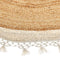 MARTS - Vloerkleed - Beige/wit - 140 cm - Jute
