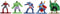 Marvel 20-Pack Nanofigs, Wave 5 - Actiefiguur