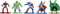 Marvel 20-Pack Nanofigs, Wave 5 - Actiefiguur