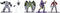 Marvel 20-Pack Nanofigs, Wave 5 - Actiefiguur