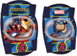 Marvel Avengers Beschermset 4-delig Junior Blauw Maat S