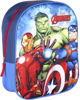 Marvel Avengers Rugzak Ironman, Hulk en Captain America - Hoogte 31cm