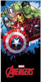 Marvel Avengers Strandlaken, Shield - 70 x 140 cm - Katoen