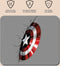 Marvel Captain America Shield - Muismat 22x18cm 3mm dik