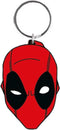Marvel Deadpool Face - Rubberen Sleutelhanger