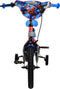 Marvel Spider-Man Kinderfiets - Jongens - 14 inch - Rood/Blauw