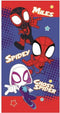 Marvel - Spidey & Friends - Strandlaken - Handdoek - 70x140 Cm - Polyester