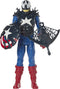 MARVEL Titan Hero Series Spiderman Maximum Venom - Captain America-actiefiguur met gear