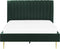 MARVILLE - Tweepersoonsbed - Groen - 140 x 200 cm - Fluweel