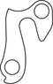 Marwi Derailleurhanger Gh-033 Zilver