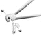 Marwi Derailleurhanger Gh-123 Zilver