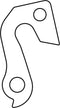 Marwi Derailleurhanger Gh-146 Zilver