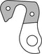 Marwi Derailleurhanger Gh-155 Zilver