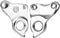 Marwi Derailleurhanger Gh-160 Zilver
