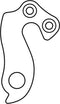 Marwi Derailleurhanger Gh-172 Zilver