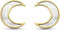 TI SENTO Dames Oorbellen - 925 zilver - Parelmoer - 7935MW