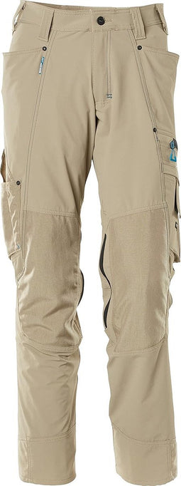 Mascot Advanced Broek met kniezakken 17179-311 - lichtkhaki - C54 - 82