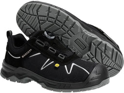 Mascot Footwear Flex Veiligheidsschoenen laag F0122-771 - Zwart/Zilver - 42