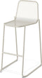 Mase Barkruk metaal stapelbaar - Beige - SET VAN 4