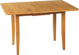 MASELA - Uitschuif eettafel - Lichthout - 90/120 x 60/90 cm - Hout