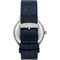 Maserati Stile Automatic - Herenhorloge - R8821142001 - Blauww - Rosegoud - Zilver - Lederen horlogeband - automatisch uurwerk - 42 MM