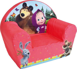Masha en de Beer Fauteuil - 42 x 52 x 33 cm - Polyester