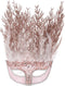 Mask With Feathers Pink