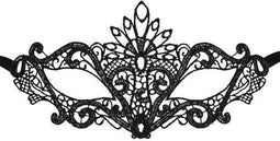 Maskarade Etoile - Erotisch Masker - Kant - Zwart - One Size