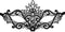 Maskarade Etoile - Erotisch Masker - Kant - Zwart - One Size